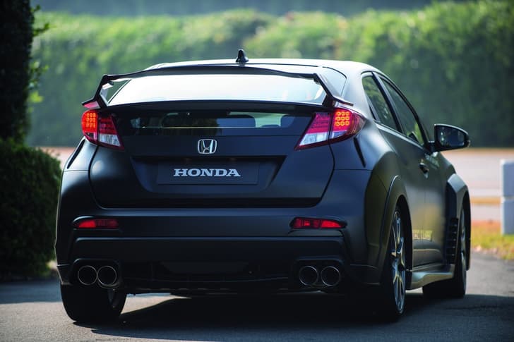 Honda Civic Type R prototype photo gallery